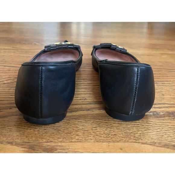 Kate Spade New York Black Horsebit Slip On Loafer Shoes Women's Size 7 - Picture 5 of 9